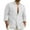 290#White, variant on Mens Casual Button Down Shirts Long Sleeve Chambray Shirts Fashionable Casual Comfortable Trendy And Easy To Solid Color Multi Color Cotton Linen Shirt Wrinkle Free Shirt