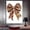 Brown, variant on Mudket Framed Leopard Print Bow Canvas Wall Art, Cute Cheetah Print Bow Wall Decor, Trendy Girly Art Ready to Hang for Girls Bedroom - 12"L x 8"W