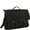 Black, variant on Men's Soft and Durable Black Leather Hand Made Brief  15-inch Laptop, Adjustable shoulder Messenger strap