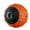 Orange, variant on Yajisi Vibrating Massage Ball Electric Fascia Muscle Relaxation Massager Exercise Yoga Sports Handheld Tool 3.74 inches / 9.5 cm Black