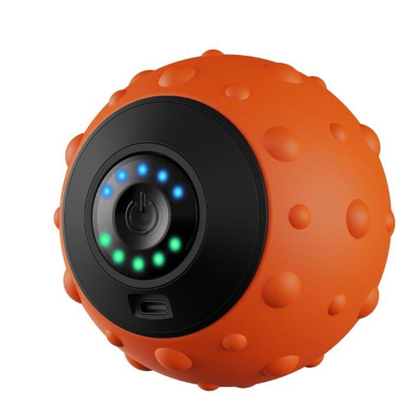 Bola eléctrica de fascia Bola de masaje con vibraciones, Bola de Fascia eléctrica, masajeador de relajación muscular, Fitness, Yoga, masaje deportivo, bola de mano