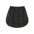 thumbnail image 3 of Gupgi Rallonge de Chemise pour Femmes Mini Ajustable Superposition Faux Haut Jupe Inférieure, 3 of 4