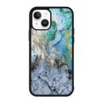 thumbnail image 1 of Marble Étui Bleu pour iPhone 15, iPhone 12 Pro Max, 1 of 3
