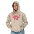 thumbnail image 3 of Deer Hunting Diva Antler Season Hoodie Sweatshirt Women Brisco Brands L, 3 of 5