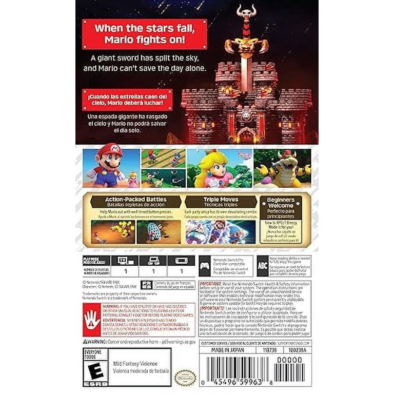 Super Mario RPG - Nintendo Switch (US Version) - Walmart.com