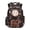 Baseball Stitch Print, variant on Orange Sports Car Splatter School Bag with Waterproof Durable Bookbag, Multi Pocket 17 Inch Casual Daypack for Back to School Travel Primary School
