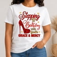 thumbnail image 2 of Stepping Into My Birthday Graphic T-Shirt, Unisex Crew Neck Tee, 2 of 9