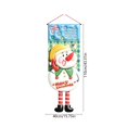 thumbnail image 1 of Amzcrzy Decoración navideña,Árbol de Navidad,Luces navideñas Letrero navideño colgante para puerta, decoración de 43 x 16 pulgadas, adorno de pared con personaje caprichoso para puerta principal, por, 1 of 6