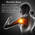thumbnail image 4 of Shoulder Stability Brace, Reliable Adjustable Shoulder Support Wrap Anti Slip  For Tendonitis, 4 of 8