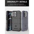 thumbnail image 3 of Slim Fit Phone Case for iPhone 13 Pro Max,Rugged Shield Case with Military Grade Shockproof Protection,Drop-Tested and Camera Lens Protection Shell for iPhone 13 Pro Max (6.7), HD Gray, 3 of 7