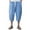 sky Blue, variant on Men LYXSSBYX Cargo Pants for Men Men's Casual Slim Sports Pants Calf-Length Linen Trousers Baggy Harem Pants