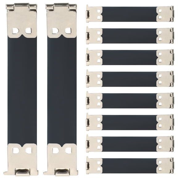 20 bisagras de metal flexibles para bolsos, con clip de resorte, accesorios para manualidades