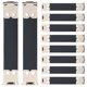 thumbnail image 1 of 20 bisagras de metal flexibles para bolsos, con clip de resorte, accesorios para manualidades, 1 of 7