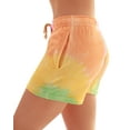 thumbnail image 2 of Just Love Loop Terry Tie Dye Shorts for Women 6923-10646-XL (Tie Dye Pastel Swirl, Small), 2 of 3