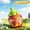 D, variant on Fruit Themed Bubble Toy for Toddlers, Spill Proof Inverted Bubble Bottle with Wand, 80ml,D
