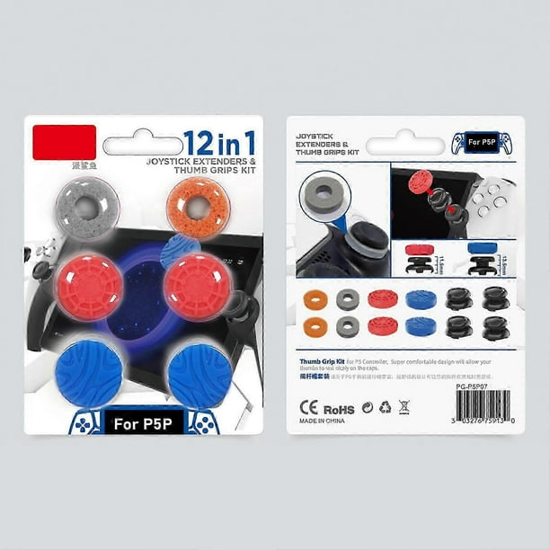 Compatible for Ps5 Portal Silicone Thumb Grip Cap, Joystick Non-slip Sponge Ring Cover, Shell Controller Rocker Caps Protective Case For Ps5