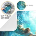 thumbnail image 2 of Dish Drying Mat Kitchen Pad Large Counter Absorbent Dish Mats Drainer Beautiful Mermaids, 2 of 8