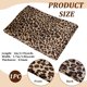 thumbnail image 2 of Tela Velboa con estampado de leopardo de 2,1 yardas, 66,9 pulgadas de ancho, color chocolate, poliéster, para coser, manualidades, costura, accesorios de ropa, por yarda., 2 of 5