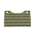 thumbnail image 4 of Lsque Green Snake Printed Long Tissue Box Cover Holder, Facial Paper Organizer Dispenser,Triangle with Bottom Belt, PVC Leather Decorative Organizer, 4 of 9