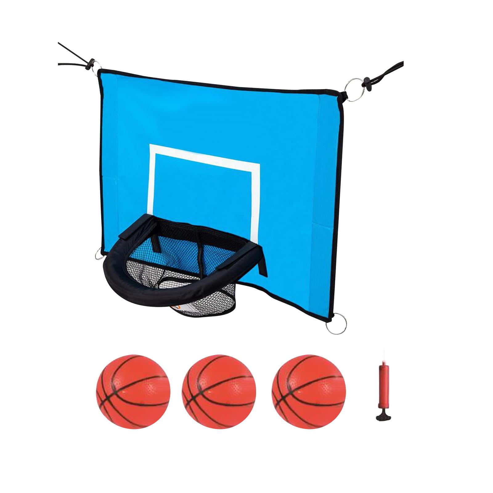 harayaa Basketball Hoop for Trampoline Basketball Training Outside Indoor Outdoor Sports Style A