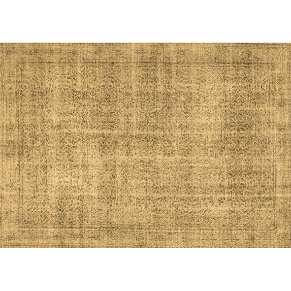 Ahgly Company Indoor Rectangle Persian Brown Traditional Area Rugs, 3' x 5'