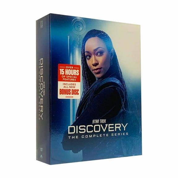 Star Trek Discovery The Complete Series 1-5 DVD,21-Disc,Box Set New Movies