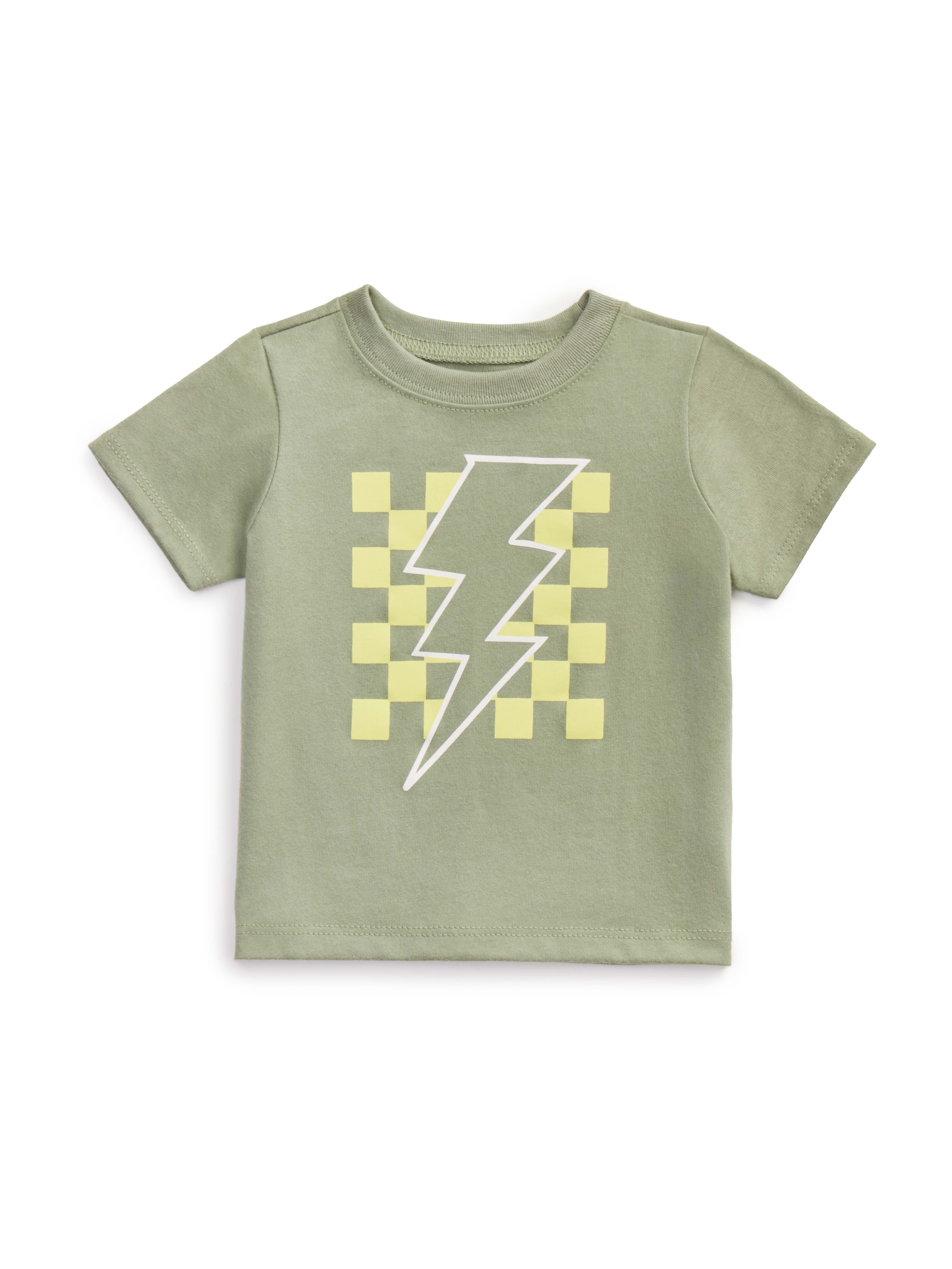 Garanimals Baby 3-Pack Short Sleeve Graphic Jersey T-Shirts, Sizes 0-24 Months