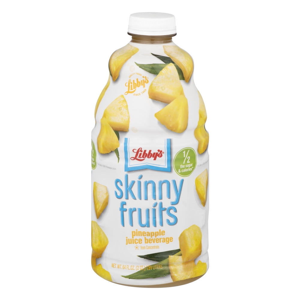 Libby's Skinny Fruits Pineapple Juice Beverage, 64 Fl. Oz. Walmart