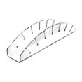 thumbnail image 4 of Estante para gorra de béisbol para el hogar, estante de almacenamiento resistente para sombreros, organizador de gorra de béisbol, soporte para Claro, 4 of 9