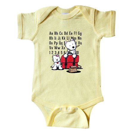 

Inktastic Teachers Pet Westies Gift Baby Boy or Baby Girl Bodysuit