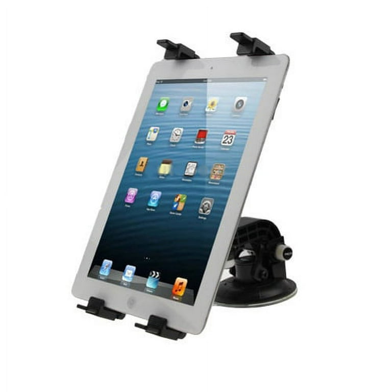 Ipad Holder for Car, Tablet Holder for Car Windshield/Dashboard/Air Vent  Mount, Strong TPU Suciton Ipad Stand, 360° Rotation, for 7- 10.5 Tablets