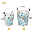 thumbnail image 5 of Doodle Laundry Basket Organizer Collapsible -Dirty Clothes Hamper for Bathroom Kids Girls Boys Laundry Hamper Happy New Year, 5 of 8