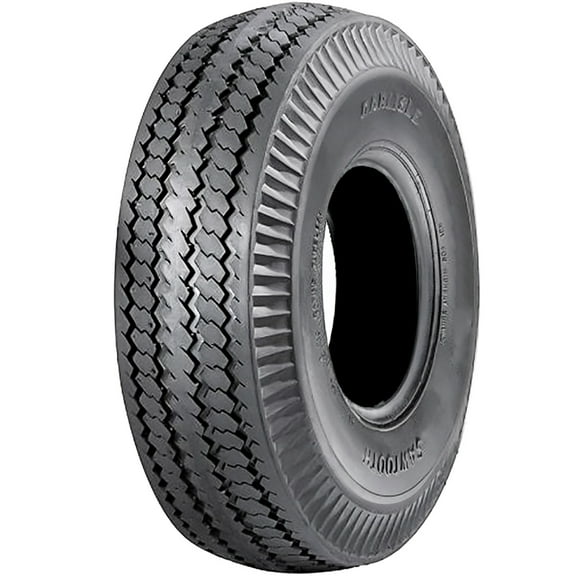 Carlstar Sawtooth 4.10X3.50-6 56A3 B Lawn & Garden Tire