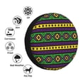 thumbnail image 4 of Balery Carnival Mardi Gras Cubiertas para Neumáticos - Protector Resistente para Neumáticos de Camioneta, SUV, Remolque, Camper y RV-17 inch, 4 of 6