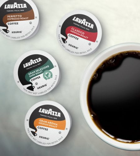 Lavazza Classico Single Serve Coffee K Cup Pods For Keurig Brewer