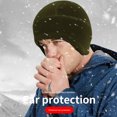 thumbnail image 4 of Gorro de ciclismo a prueba de viento para hombre y mujer, gorro térmico de forro polar para la cabeza, 4 of 7
