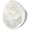 thumbnail image 3 of Bulk Deflated White Soccer Ball (Size 5, Deflated/Plain White), 3 of 4