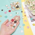 thumbnail image 6 of 26 Style Enamel Flower Pendants 104pcs Colorful Floral Themed Flower Charms Daisy Cherry Flower Dangle Gold Plated Enamel Charm for Necklace Earring Bracelet Jewelry Making colorful DIY, 6 of 7