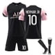 thumbnail image 2 of 22/23 Adultos Niños Fútbol Kits completos Trajes de entrenamiento de fútbol Ropa deportiva 21/22 22/23-21 22 Cuarto kit Neymar 10-Niños 20 (110-120 CM) Computadora Computadora Computadora portátil, 2 of 3