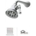 thumbnail image 2 of Rohl 4" Diameter Mantova Italian Bath Style Showerhead 8 Jet With Adjustable Spray 1/2"F Inlet Swivel Connection In Polished Chrome, 2 of 2