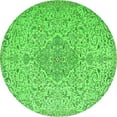 thumbnail image 1 of Ahgly Company Indoor Round Persian Green Traditional Area Rugs, 8' Round, 1 of 1
