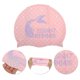 thumbnail image 3 of Gorro de natación impermeable de cola de pez de silicona 1 Pc Rosa Púrpura, 3 of 5