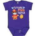 thumbnail image 3 of Inktastic Future Fire Fighter with Cute Dalmatian Dog Boys or Girls Baby Bodysuit, 3 of 5
