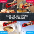 thumbnail image 5 of NIUTA® Meat Thermometer Digital, 1 Sec Instant Read Thermometer, NIST Certified ±0.5°F Digital Food Thermometer, Waterproof Kitchen Thermometer for Cooking, Grill, BBQ, Smoker, Oven, 5 of 8