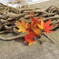 thumbnail image 6 of Mrzvby Fall Decoration and Home Decor,Autumns Thanksgiving Maple Leaf Cuttings Bunch Table Vase Cuttings Simulation Sun Silk Flower Pumpkin Decoration Autumns Flower Arrangement Ornaments, 6 of 6