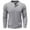 Gray, variant on DGXTA Men鈥檚 Cotton Shirts Button Up Long Sleeve Solid T-Shirts Fall Outdoor Classic Lightweight Casual Tops