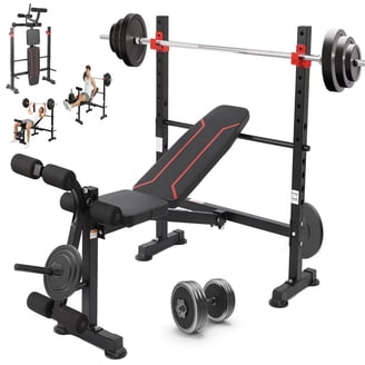 XCHIEF Adjustable Weight Bench - 1000 lbs Heavy Duty Foldable