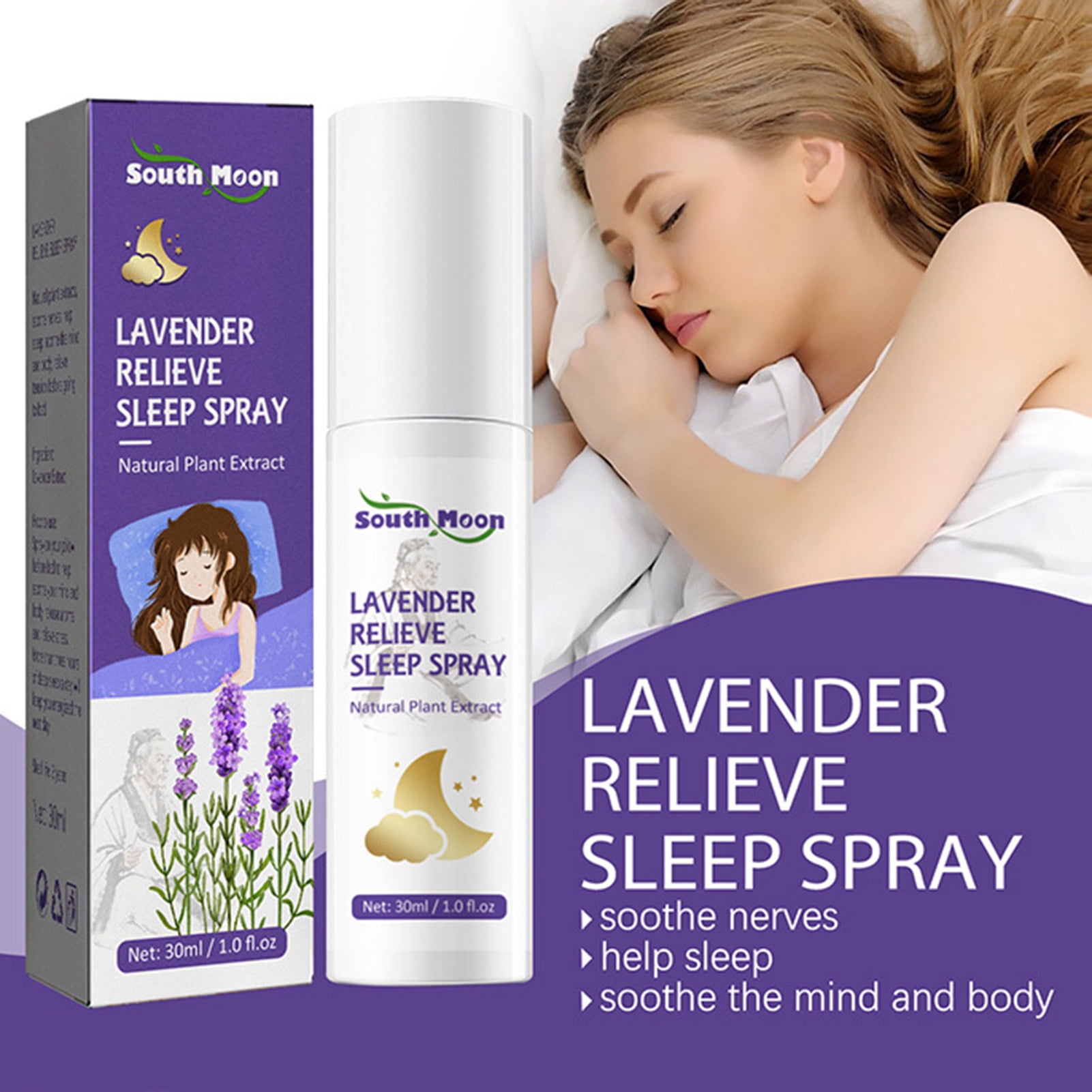 GoFJ 30ml Sleep Agent No Side Effects Natural Nonirritating Soothing