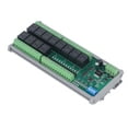 thumbnail image 1 of Module Relais RS485, Carte de Module Relais de Réinitialisation Matérielle PCB avec Rail DIN pour l'Électronique 24V, 1 of 8