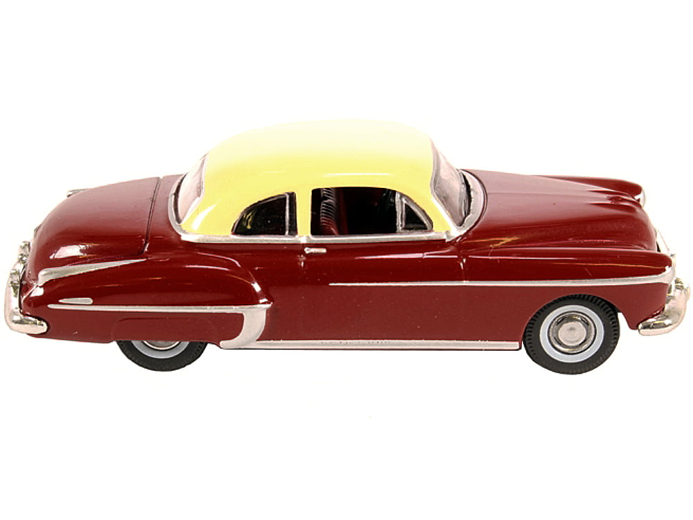 HO 1:87 Oxford 1950 Olds Rocket 88 Coupe Chariot Red/Canto Cream OR50001